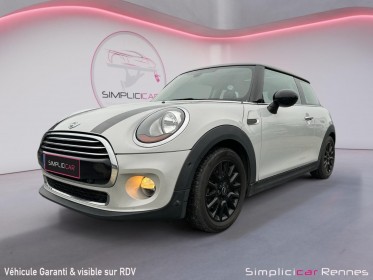 Mini hatch 3 portes f56 cooper d 116 ch 3 portes pack chili - toit ouvrant occasion simplicicar rennes simplicicar...