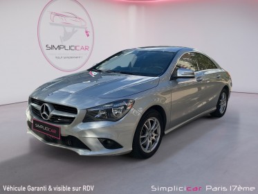 Mercedes classe cla business 180 d business executive 7g-dct a garantie 12 mois occasion simplicicar courbevoie simplicicar...
