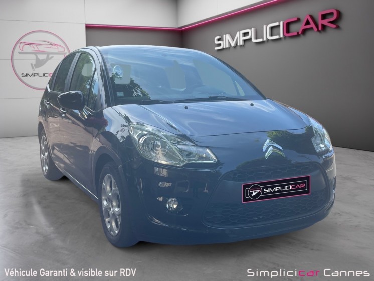 Citroen c3 c3 vti 95 airdream exclusive occasion cannes (06) simplicicar simplicibike france