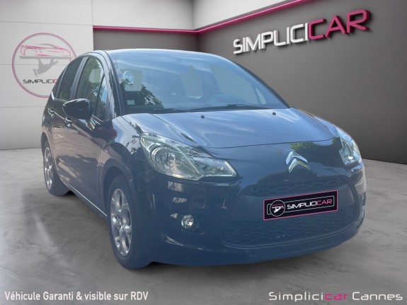 Citroen c3 c3 vti 95 airdream exclusive occasion cannes (06) simplicicar simplicibike france