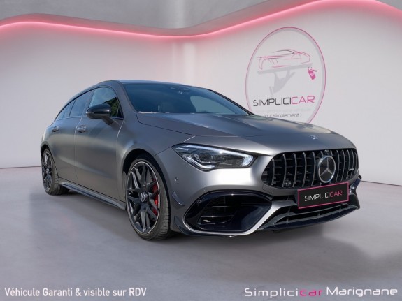 Mercedes cla shooting brake 45 s amg 8g-dct amg 4matic vehicule francais occasion simplicicar marignane  simplicicar...