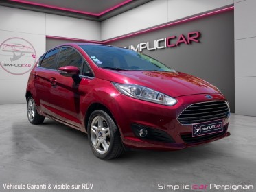 Ford fiesta 100cv titanium garantie 12 mois occasion simplicicar perpignan  simplicicar simplicibike france