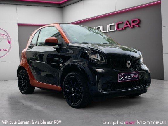 Smart fortwo coupe 82 ch electrique ba1 passion//entretiens smart/garantie 12 mois//loa/tva// occasion montreuil (porte de...