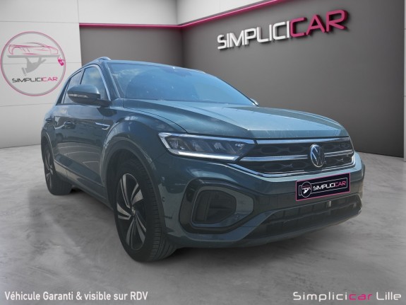 Volkswagen t-roc 2023 / r-line / evo 150cv / dsg7 /virtual / feux dynamique / garantie 12 mois occasion simplicicar lille ...