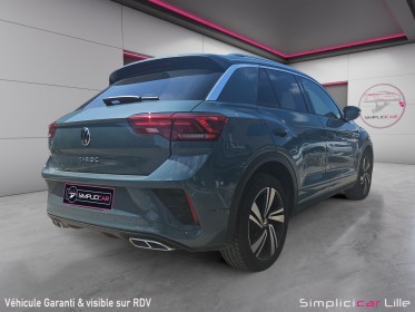 Volkswagen t-roc 2023 / r-line / evo 150cv / dsg7 /virtual / feux dynamique / garantie 12 mois occasion simplicicar lille ...