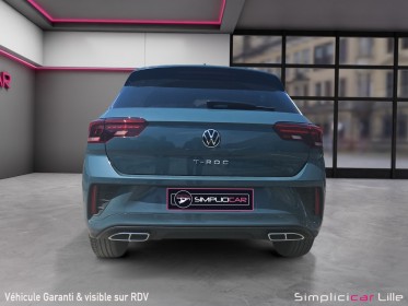 Volkswagen t-roc 2023 / r-line / evo 150cv / dsg7 /virtual / feux dynamique / garantie 12 mois occasion simplicicar lille ...