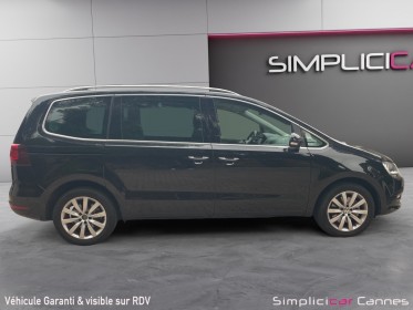 Volkswagen sharan 2.0 tdi 150 bluemotion technology dsg6 carat occasion cannes (06) simplicicar simplicibike france