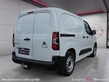 Citroen berlingo fourgon van m 800kg  136 ch batterie 50 kwh electrique, tva récupérable, prix ht occasion simplicicar...