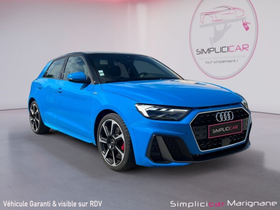 Audi a1 sportback 40 tfsi 200 ch s tronic 6 s line  garantie 1 an  carplay occasion simplicicar marignane  simplicicar...