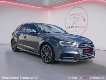 Audi s3 sportback 50 tfsi 300 s tronic 7 quattro occasion simplicicar limoges  simplicicar simplicibike france