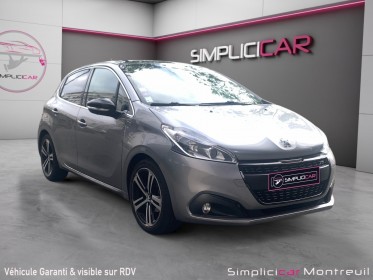 Peugeot 208 puretech 110ch ss bvm6 gt line-garantie 12 mois-entretien exclusif peugeot- occasion montreuil (porte de...