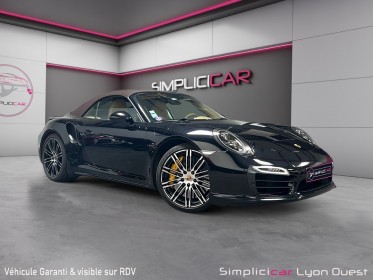 Porsche 911 turbo cabriolet 991  3.8i turbo s 560 pdk a - porsche approved 2026 occasion simplicicar lyon ouest simplicicar...