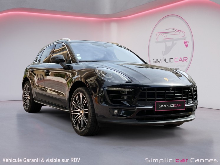 Porsche macan v6 340 ch s pdk 3.0 occasion cannes (06) simplicicar simplicibike france