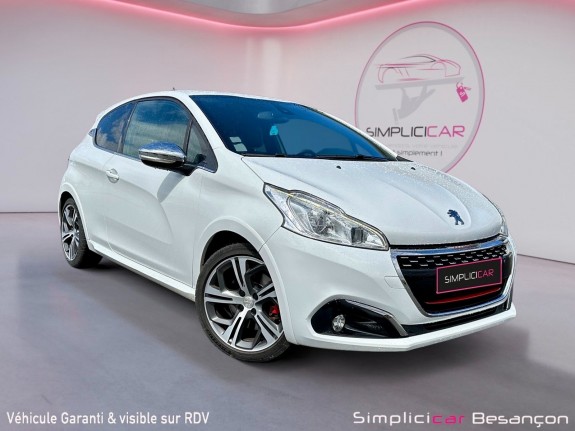 Peugeot 208 1.6 thp ss bvm6 gti phase 2 occasion simplicicar besanÇon simplicicar simplicibike france