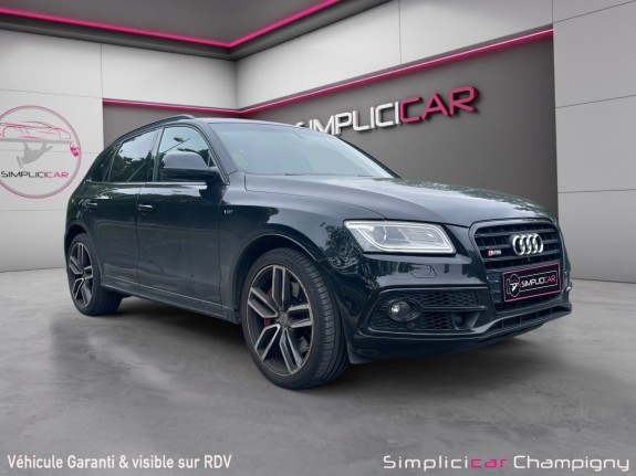 Audi sq5 v6 3.0 bitdi plus 340 quattro tiptronic 8/siege cuir chauffant /toit ouvrant occasion champigny-sur-marne (94)...