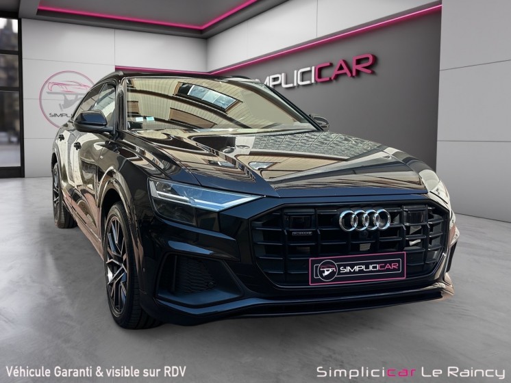 Audi q8 q8 50 tdi 286 tiptronic 8 quattro s line occasion le raincy (93) simplicicar simplicibike france