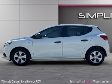 Dacia sandero sce 65 essential occasion simplicicar pontarlier simplicicar simplicibike france