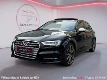 Audi s3 sportback 2.0 tfsi 310 s tronic 7 quattro - virtual cockpit / sieges chauffant / toit ouvrant / bang  olufsen...