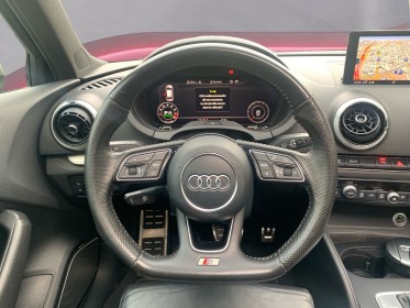 Audi s3 sportback 2.0 tfsi 310 s tronic 7 quattro - virtual cockpit / sieges chauffant / toit ouvrant / bang  olufsen...