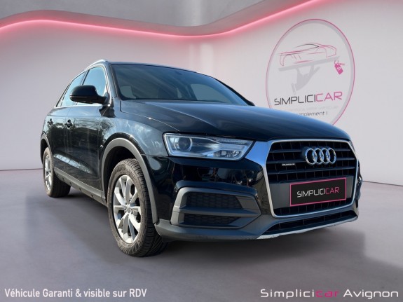 Audi q3 i s tronic 7quattro 184 ch 2.0 td occasion avignon (84) simplicicar simplicibike france