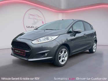 Ford fiesta 1.0 ecoboost 100 ss edition occasion simplicicar brive la gaillarde  simplicicar simplicibike france