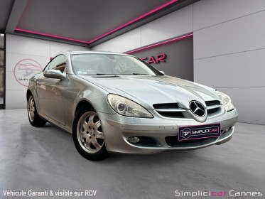 Mercedes slk 200 k occasion cannes (06) simplicicar simplicibike france