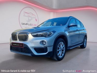 Bmw x1 f48 sdrive 16d 116 ch lounge attelage camera de recule mode de conduite occasion avignon (84) simplicicar simplicibike...