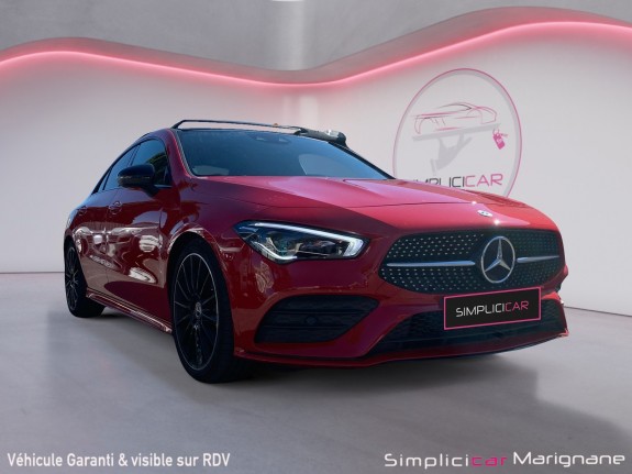 Mercedes cla coupe 180 d boite auto amg line francaise toit pano ouvrant / hyperscreen / excellent état / garantie 12 mois...