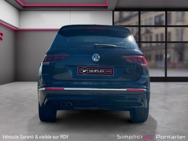 Volkswagen tiguan r line  dsg7 4motion 190 carat exclusive occasion simplicicar pontarlier simplicicar simplicibike france