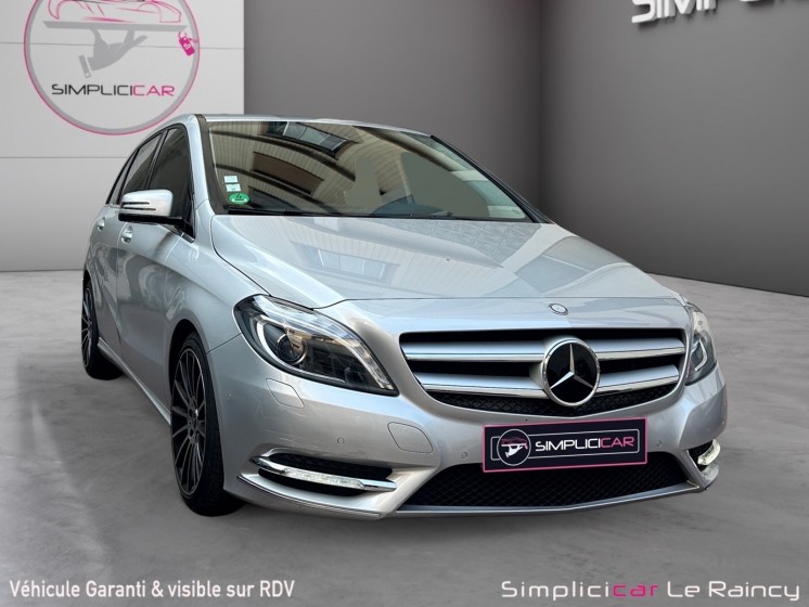 Mercedes classe b 250 blueefficiency fascination 7-g dct a occasion le raincy (93) simplicicar simplicibike france