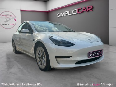Tesla model 3 autonomie standard plus rwd, garantie 12 mois occasion simplicicar villejuif  simplicicar simplicibike france