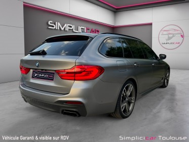 Bmw serie 5  m550d xdrive 400ch bva8 m sport occasion toulouse (31) simplicicar simplicibike france