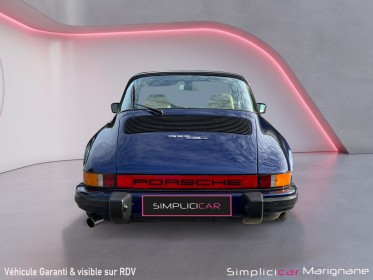 Porsche 911 3,0 sc targa matching numbers refection moteur vehicule expertisÉ occasion simplicicar marignane  simplicicar...