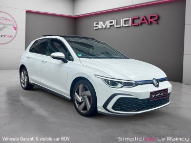 Volkswagen golf 8 gte 245cv 1.4 hybrid rechargeable opf dsg6 occasion le raincy (93) simplicicar simplicibike france