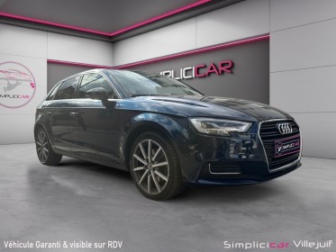 Audi a3 sportback 2018 40 tfsi 190 ch s tronic 7 design luxe, toit ouvrant, apple carplay, facture d’entretien caméra...