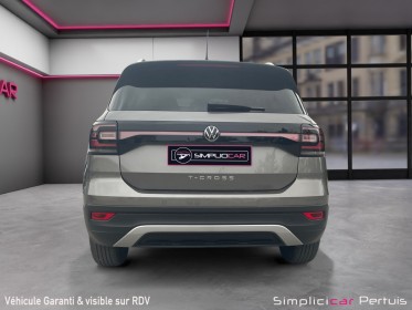 Volkswagen t-cross 1.0 tsi 110 start/stop dsg7 carat occasion simplicicar pertuis  simplicicar simplicibike france