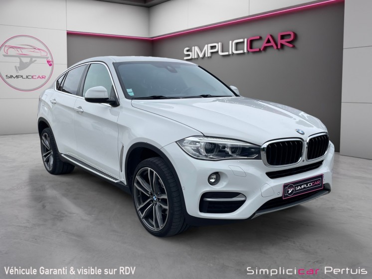 Bmw x6 f16 xdrive30d 258 ch  toit ouvrant occasion simplicicar pertuis  simplicicar simplicibike france