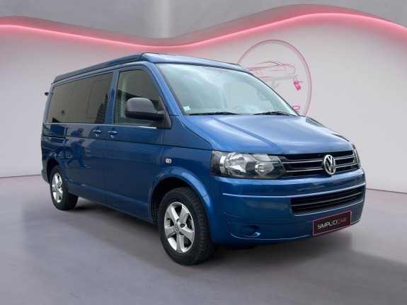 Volkswagen transporter combi 2.0 tdi 140 ch court 7 places sieges chauffants/amenage/ chauffage additionnel/porte velo...