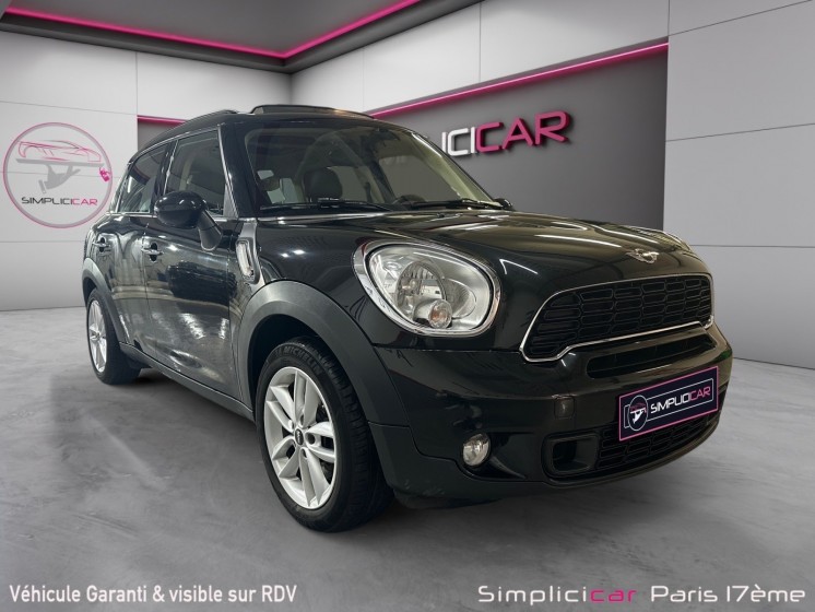 Mini countryman r60 184 ch cooper s pack red hot chili a / garantie 12 mois / toit ouvrant occasion paris 17ème (75)(porte...