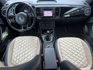 Volkswagen coccinelle cabriolet 2.0 tdi 110 cv bmt couture, carplay, camera de recul, parkpilot, garantie 12 mois occasion...