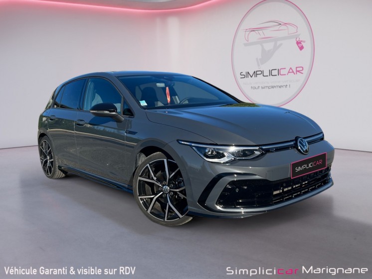 Volkswagen golf 8 2.0 tdi scr 150 dsg7 r-line 1st 19p  carplay  park assist  cam recul  regul adapt  lane assist  garantie...