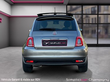 Fiat 500 serie 8 euro 6d-temp 1.2 69 sport - toit ouvrant - carplay - clim auto - bluetooth - gps occasion...