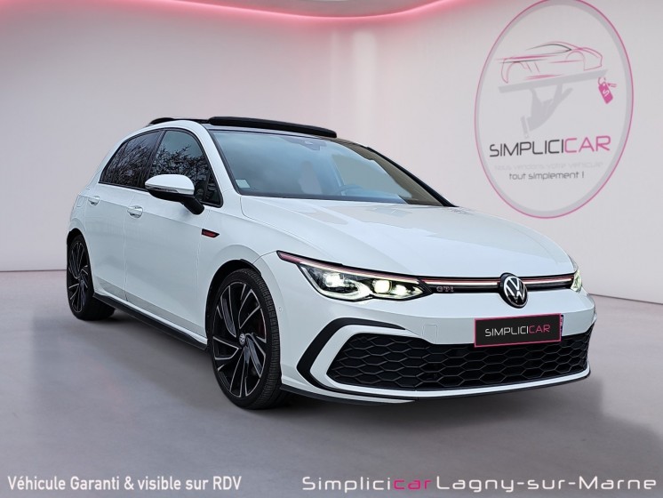 Volkswagen golf 8 gti 2.0 tsi 245  dsg7 occasion simplicicar lagny  simplicicar simplicibike france