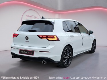 Volkswagen golf 8 gti 2.0 tsi 245  dsg7 occasion simplicicar lagny  simplicicar simplicibike france