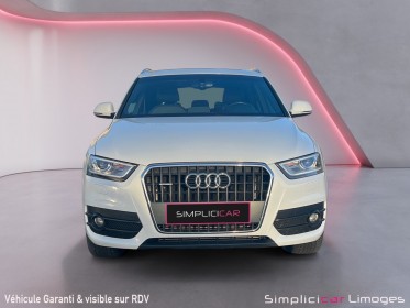 Audi q3 q3 2.0 tdi 140 ch quattro s line occasion simplicicar limoges  simplicicar simplicibike france