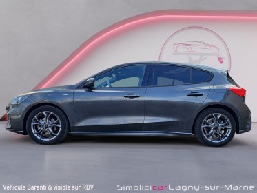 Ford focus 1.0 flexifuel 125  ss mhev st line - première main entretien ford occasion simplicicar lagny  simplicicar...