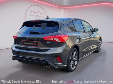 Ford focus 1.0 flexifuel 125  ss mhev st line - première main entretien ford occasion simplicicar lagny  simplicicar...