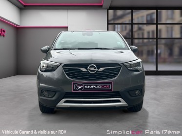 Opel crossland x 1.2 turbo 110 ch edition/garantie 12 mois occasion simplicicar courbevoie simplicicar simplicibike france