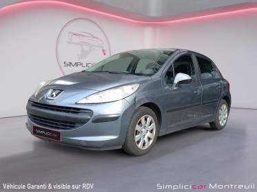 Peugeot 207 1.4 hdi 70ch | garantie 12 mois [ entretenu occasion montreuil (porte de vincennes)(75) simplicicar simplicibike...