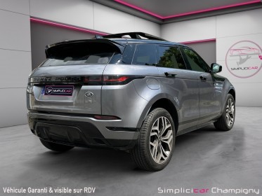 Land rover range rover evoque p200 r-dynamic - carpplay -sièges en cuir à mémoires - toit ouvrant - ouverture sans clés...